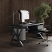 Стол компьютерный Kobor KW-140/60 graphite/wood Стол компьютерный Kobor KW-140/60 graphite/wood