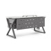 Стол компьютерный Kobor KW-140/60 aluminum/premium