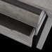Стол компьютерный Kobor KW-100/60 aluminum/chicago