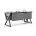 Стол компьютерный Kobor KW-120/70 aluminum/chicago Стол компьютерный Kobor KW-120/70 aluminum/chicago