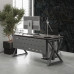 Стол компьютерный Kobor KW-120/70 aluminum/chicago Стол компьютерный Kobor KW-120/70 aluminum/chicago