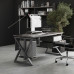 Стол компьютерный Kobor KW-120/70 aluminum/chicago Стол компьютерный Kobor KW-120/70 aluminum/chicago