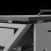 Стол компьютерный Kobor KW-100/60 aluminum/wood Стол компьютерный Kobor KW-100/60 aluminum/wood