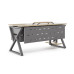 Стол компьютерный Kobor KW-80/60 aluminum/natural Стол компьютерный Kobor KW-80/60 aluminum/natural