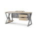 Стол компьютерный Kobor KW-120/60 aluminum/natural