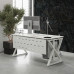 Стол компьютерный Kobor KW-120/70 white/premium Стол компьютерный Kobor KW-120/70 white/premium