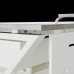 Стол компьютерный Kobor KW-180/80 white/chicago Стол компьютерный Kobor KW-180/80 white/chicago