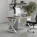 Стол компьютерный Kobor KW-180/80 white/chicago Стол компьютерный Kobor KW-180/80 white/chicago