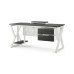 Стол компьютерный Kobor KW-80/80 white/wood Стол компьютерный Kobor KW-80/80 white/wood