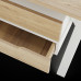 Стол компьютерный Kobor KW-120/80 white/natural