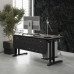 Стол компьютерный Kobor KL1-160/60 black/chicago