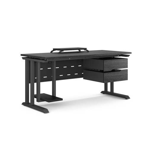 Стол компьютерный Kobor KL1-120/60 black/wood