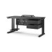 Стол компьютерный Kobor KL1-120/60 black/wood