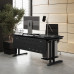 Стол компьютерный Kobor KL1-120/60 black/wood