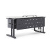 Стол компьютерный Kobor KL1-180/80 graphite/premium