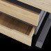 Стол компьютерный Kobor KL1-100/80 graphite/natural Стол компьютерный Kobor KL1-100/80 graphite/natural