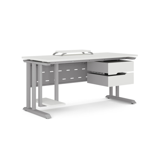 Стол компьютерный Kobor KL1-180/60 aluminum/premium