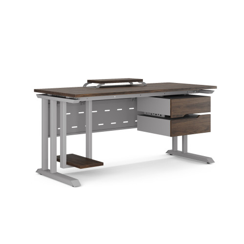 Стол компьютерный Kobor KL1-100/60 aluminum/charlston Стол компьютерный Kobor KL1-100/60 aluminum/charlston