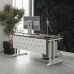 Стол компьютерный Kobor KL1-120/80 white/chicago