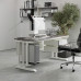 Стол компьютерный Kobor KL1-180/80 white/chicago