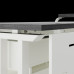 Стол компьютерный Kobor KL1-160/60 white/wood