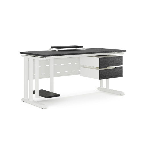 Стол компьютерный Kobor KL1-180/60 white/wood
