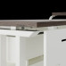 Стол компьютерный Kobor KL1-80/70 white/charlston Стол компьютерный Kobor KL1-80/70 white/charlston