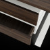 Стол компьютерный Kobor KL1-140/70 white/charlston Стол компьютерный Kobor KL1-140/70 white/charlston