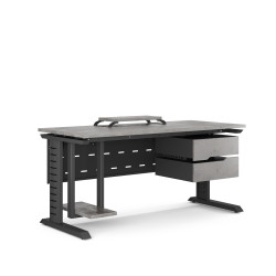 Стол компьютерный Kobor KL2-160/80 black/chicago Стол компьютерный Kobor KL2-160/80 black/chicago