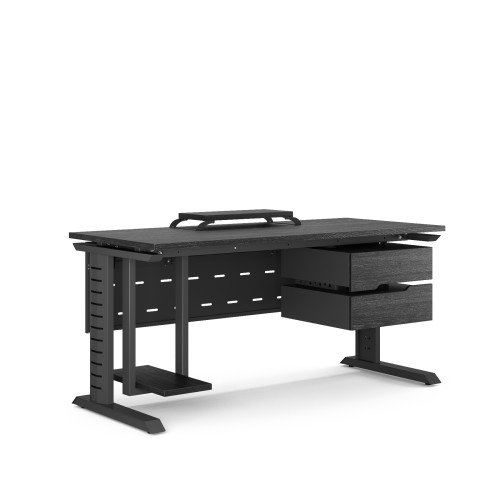 Стол компьютерный Kobor KL2-80/60 black/wood Стол компьютерный Kobor KL2-80/60 black/wood