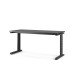 Стол компьютерный Kobor KL2-120/60 black/wood Стол компьютерный Kobor KL2-120/60 black/wood