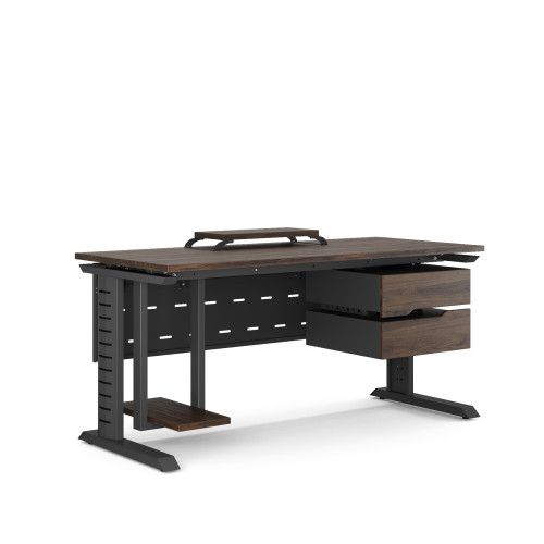 Стол компьютерный Kobor KL2-120/60 black/charlston Стол компьютерный Kobor KL2-120/60 black/charlston