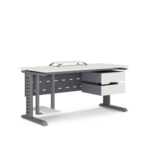 Стол компьютерный Kobor KL2-80/60 graphite/premium Стол компьютерный Kobor KL2-80/60 graphite/premium