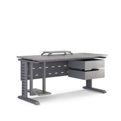 Стол компьютерный Kobor KL2-100/60 graphite/chicago Стол компьютерный Kobor KL2-100/60 graphite/chicago