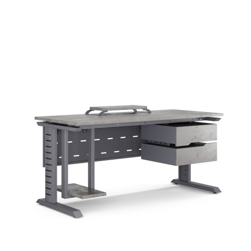 Стол компьютерный Kobor KL2-100/80 graphite/chicago Стол компьютерный Kobor KL2-100/80 graphite/chicago