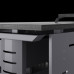 Стол компьютерный Kobor KL2-100/70 graphite/wood Стол компьютерный Kobor KL2-100/70 graphite/wood