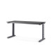 Стол компьютерный Kobor KL2-140/80 graphite/wood Стол компьютерный Kobor KL2-140/80 graphite/wood