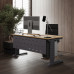 Стол компьютерный Kobor KL2-180/70 graphite/natural Стол компьютерный Kobor KL2-180/70 graphite/natural