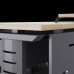 Стол компьютерный Kobor KL2-180/80 graphite/natural Стол компьютерный Kobor KL2-180/80 graphite/natural