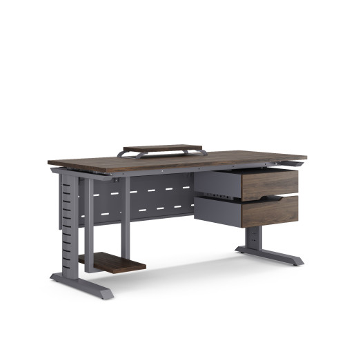 Стол компьютерный Kobor KL2-80/80 graphite/charlston