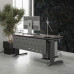 Стол компьютерный Kobor KL2-80/60 aluminum/chicago