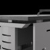 Стол компьютерный Kobor KL2-80/70 aluminum/wood Стол компьютерный Kobor KL2-80/70 aluminum/wood