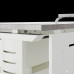 Стол компьютерный Kobor KL2-80/60 white/chicago Стол компьютерный Kobor KL2-80/60 white/chicago