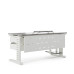 Стол компьютерный Kobor KL2-100/60 white/chicago