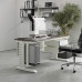 Стол компьютерный Kobor KL2-100/60 white/chicago