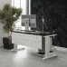 Стол компьютерный Kobor KL2-180/60 white/wood Стол компьютерный Kobor KL2-180/60 white/wood