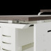 Стол компьютерный Kobor KL2-180/70 white/charlston Стол компьютерный Kobor KL2-180/70 white/charlston