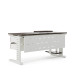 Стол компьютерный Kobor KL2-140/80 white/charlston