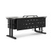 Стол компьютерный Kobor KT-160/60 black/chicago Стол компьютерный Kobor KT-160/60 black/chicago