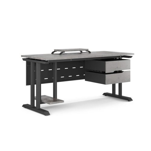Стол компьютерный Kobor KT-160/80 black/chicago Стол компьютерный Kobor KT-160/80 black/chicago